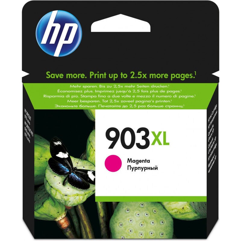 Hewlett Packard - hp 903XL Cartouche d'encre magenta grande capacité authentique - Rendement élevé (xl) - Encre à pigments - 8,5 ml - 750 pages - 1