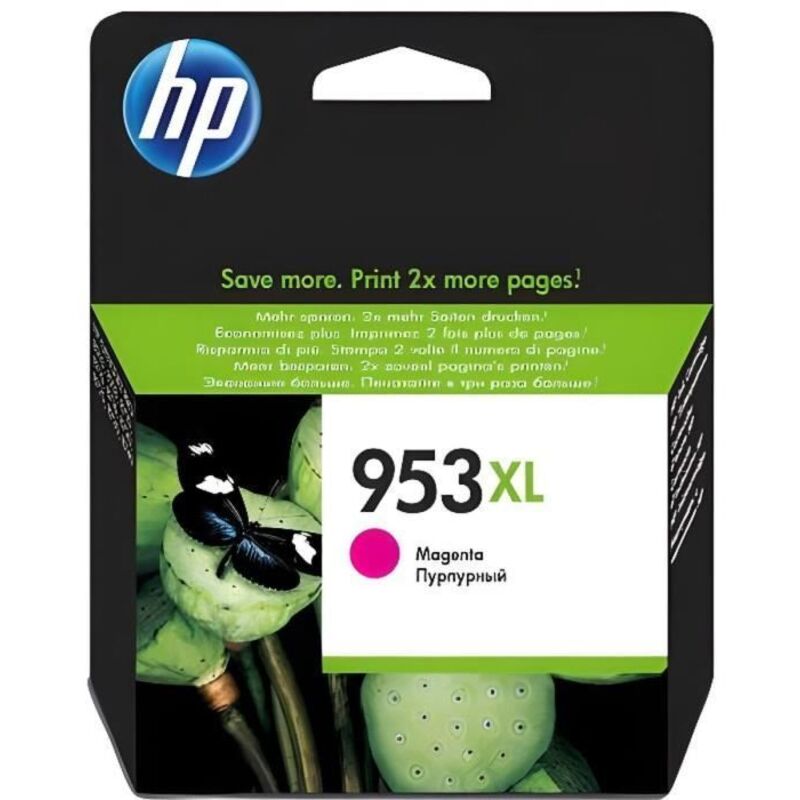 Hewlett Packard - hp 953XL cartouche d'encre magenta grande capacité conçue par