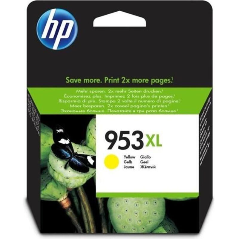 Hewlett Packard - hp 953XL cartouche d'encre jaune grande capacité conçue par