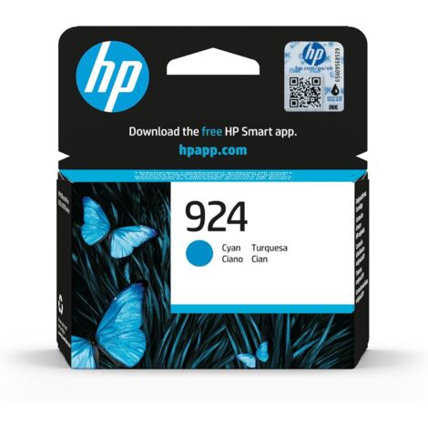 Hewlett Packard HP 924 / 4K0U3NE Original Druckerpatrone Cyan Instant Ink (4K0U3NECE1)