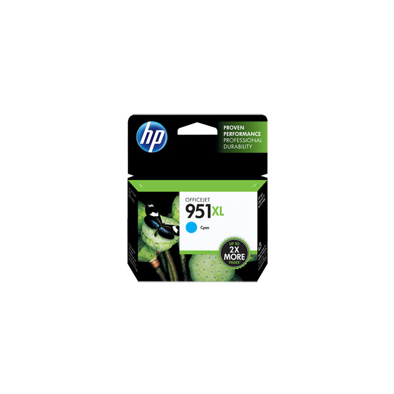 Hewlett Packard HP 951XL High Yield Cyan Original Ink Cartridge Twin Pack cartouche d'encre Multipack - Cartouches d'encre (Original, Cyan, HP, HP