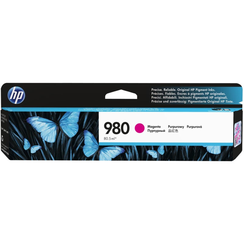 Hewlett Packard - hp Encre 980A Magenta 104ml - Impression de Qualité