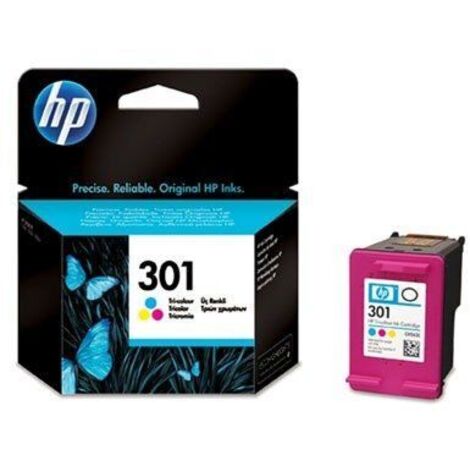 Hewlett Packard HP Ink No 301 HP301 HP 301 Tri-Color TriColor (CH562EE) (CH562EEBA3)
