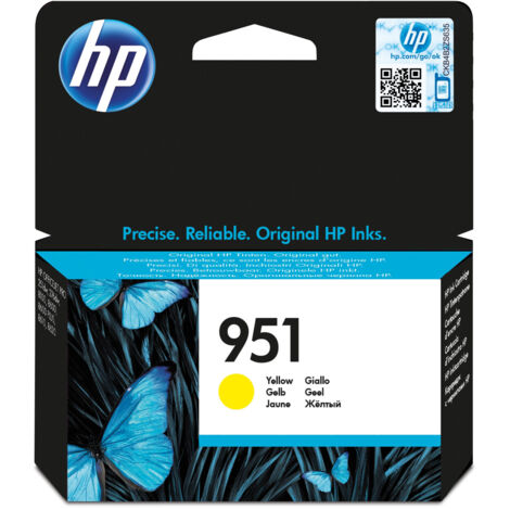 Hewlett Packard HP Ink No 951 HP951 HP 951 Yellow Gelb (CN052AE) (CN052AEBGY)