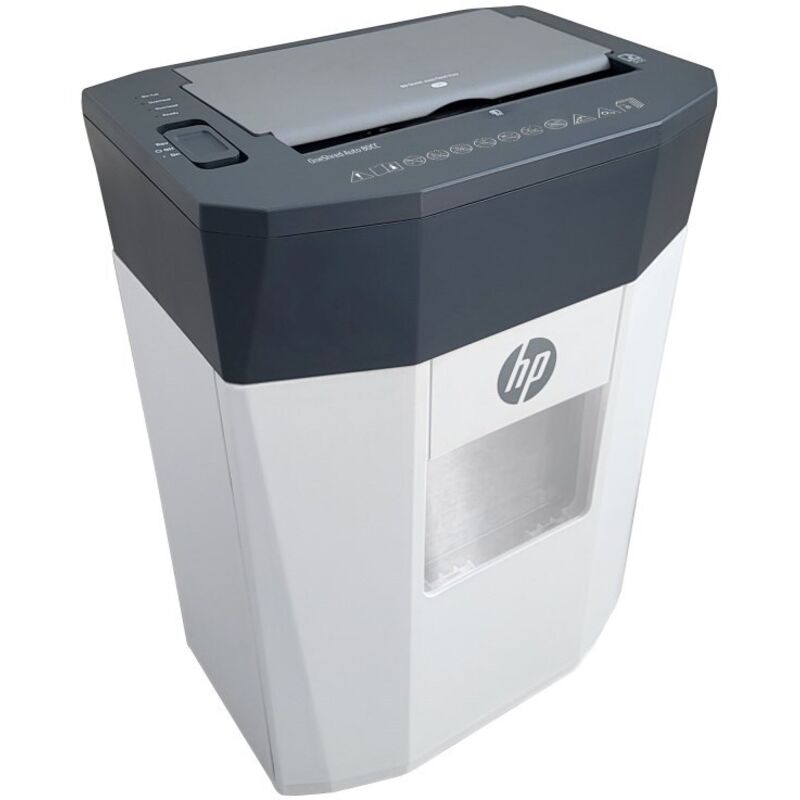 Hewlett Packard - Destructeur hp oneshred Auto 80CC blanc-gris
