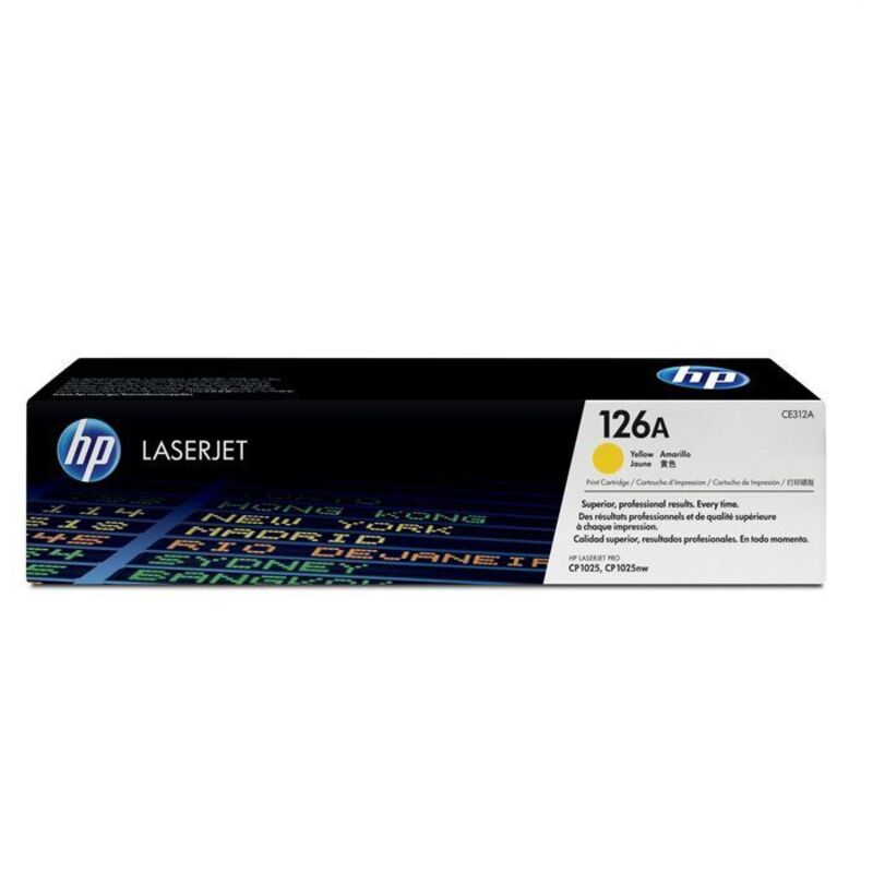 Toner Originalzubehör 126A ca. 1.000 Seiten gelb