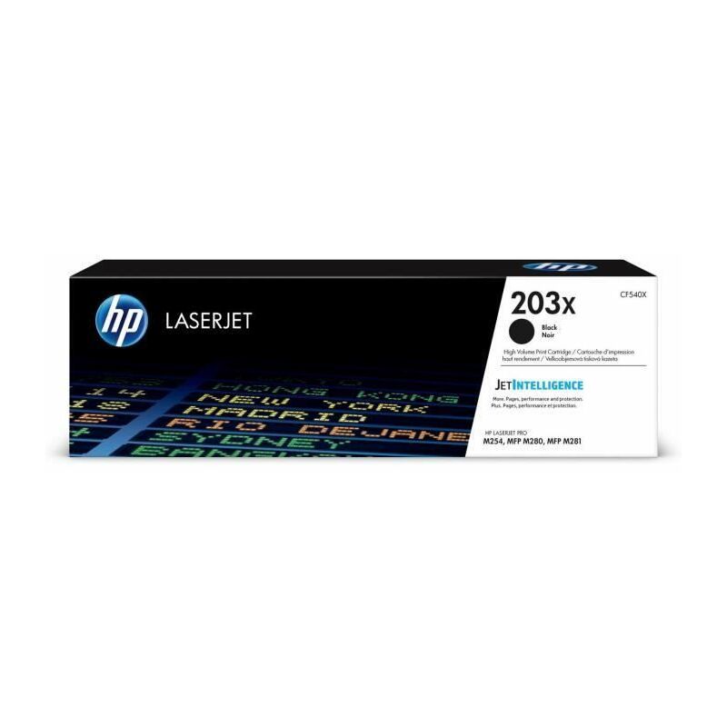 Toner hp LaserJet 203X CF540X Noir