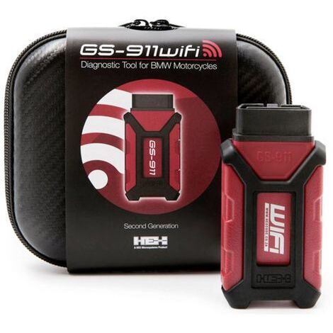 HEX GS-911 WiFi Hobby Testeur OBD2 pour moto adapté pour (marque automobile): BMW (Motorrad) 10 véhicules