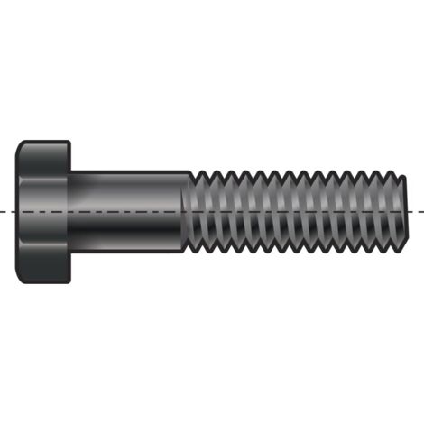 Pack of 5/ Hex Head Bolts DIN 933/ A2/ STAINLESS STEEL THREADED M24X280