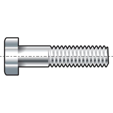 Pack of 5/ Hex Head Bolts DIN 933/ A2/ STAINLESS STEEL THREADED M24X280