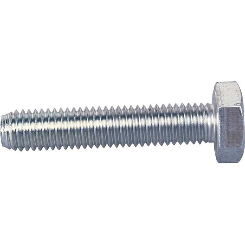 Zoro Select - 12MM Diameter x 90MM bms Hex Head Set Screws- you get 5