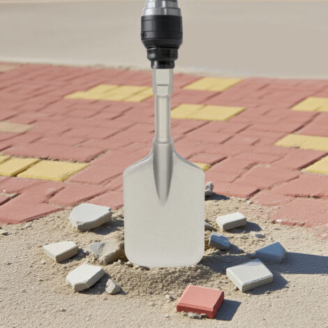 Hex Shank Shovel Spade Chisel Bit, Clay Spade Bit for Electric Jackhammer