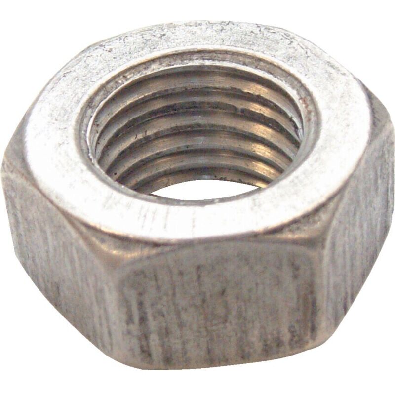 5/8 BSW Steel Hex Full Nut BZP- you get 10