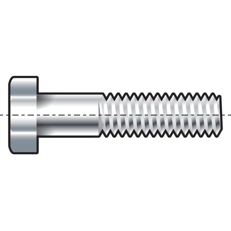 M6X30 Hex Head Bolt A2 (GR-70)- you get 25 - Qualfast