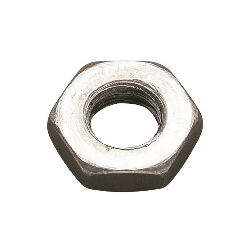 Hexagon Lock Nut zp M16 (Box 100) MEMLN16Z - Metalmate ®