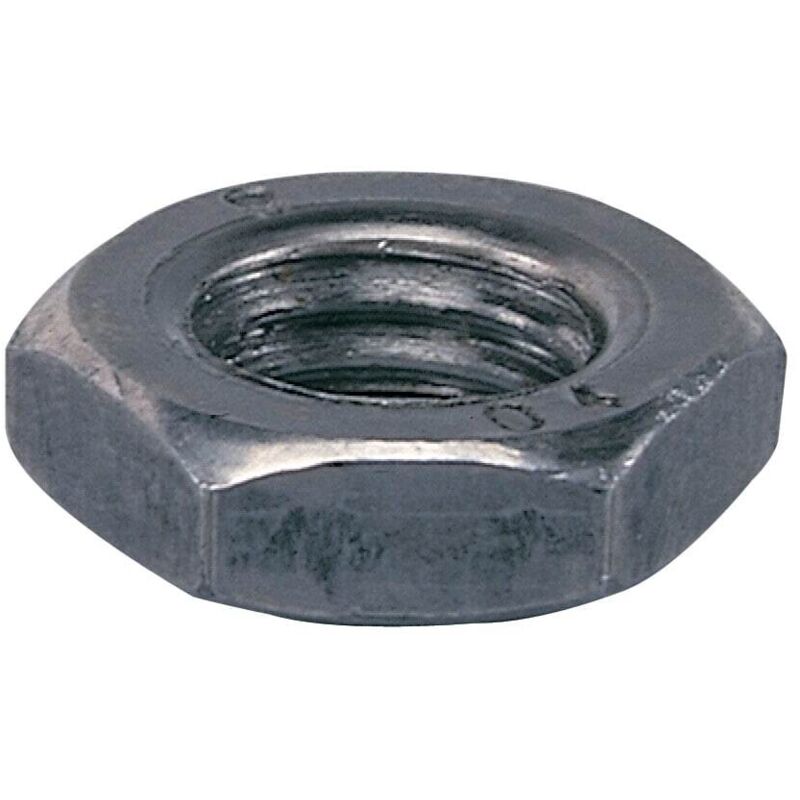 Unifix Grade 1 UNF Lock Nuts 1/2"-20 NFLFS12 000 in Black