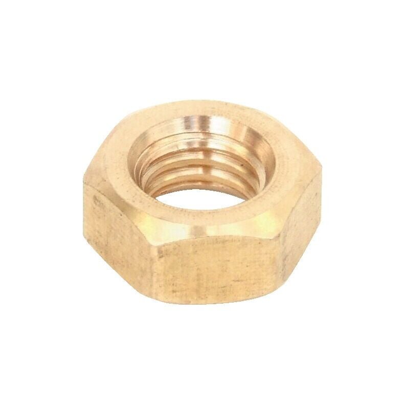 M5 Hex Nut Brass CU2/CU3- you get 10 - Qualfast