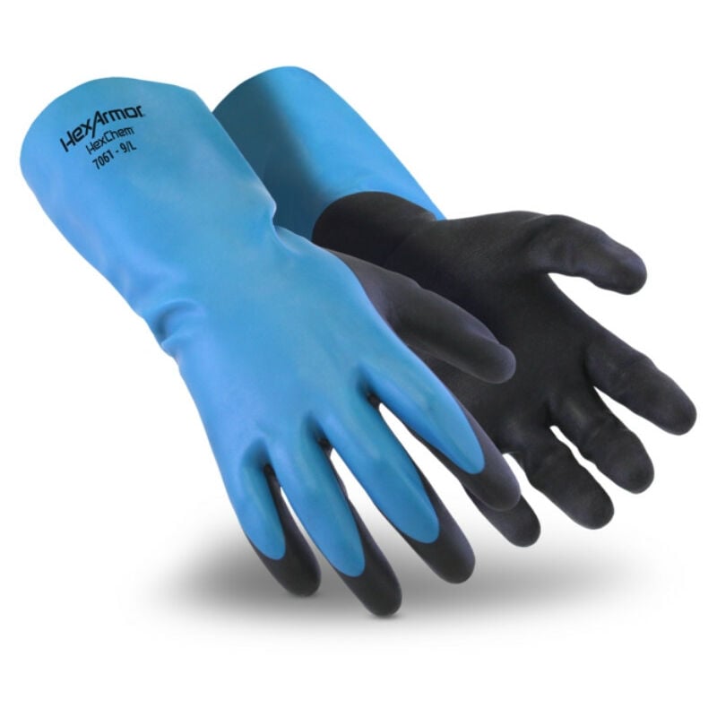 Gants anti-coupure d pour usage chimique Hexchem Hexarmor 60706 - 9 (l)