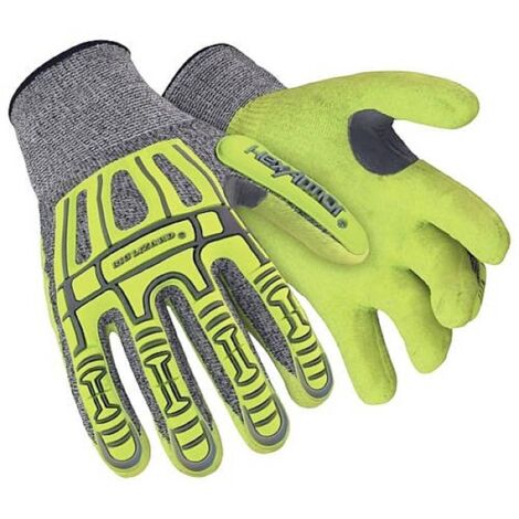 HexArmor Rig Lizard 2090X 6064808 Polietilene, Fibra di vetro, Nylon, Spandex Guanto di protezione dai tagli Taglia (Gu