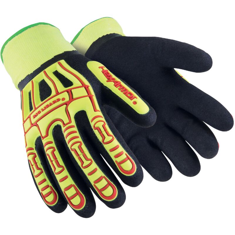 Rig Lizard 2099 6064609 Acryl, Glasfaser, Nylon Schnittschutzhandschuh Größe (handschuhe), - Hexarmor