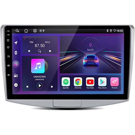 Hexinex Autoradio GPS Magotan 8 cœurs 6+128 Go avec CarPlay Android 14 Pour VW Passat B6 B7 CC