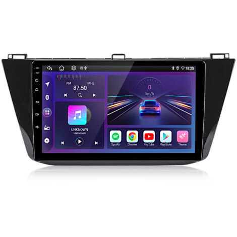 Hexinex Autoradio GPS Navi WIFI DAB+ Pour VW Tiguan 2016-2020 6+128 Go Android 14 Carplay
