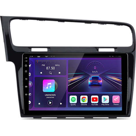Hexinex Pour VW Golf 7 MK7 VII 2013-2017 Android 14 CarPlay 6+128 Go Autoradio GPS Navi BT