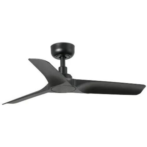 HEY S Ventilatore senza luce nero 33825