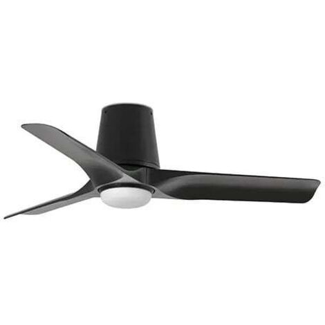 HEY TUB S Schwarzer Deckenventilator mit Licht 33827-1TW