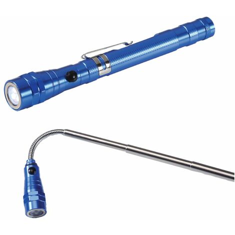 HEYCO LED Stablampe Torchlight mit Teleskop Magnetheber biegsam bis 57cm