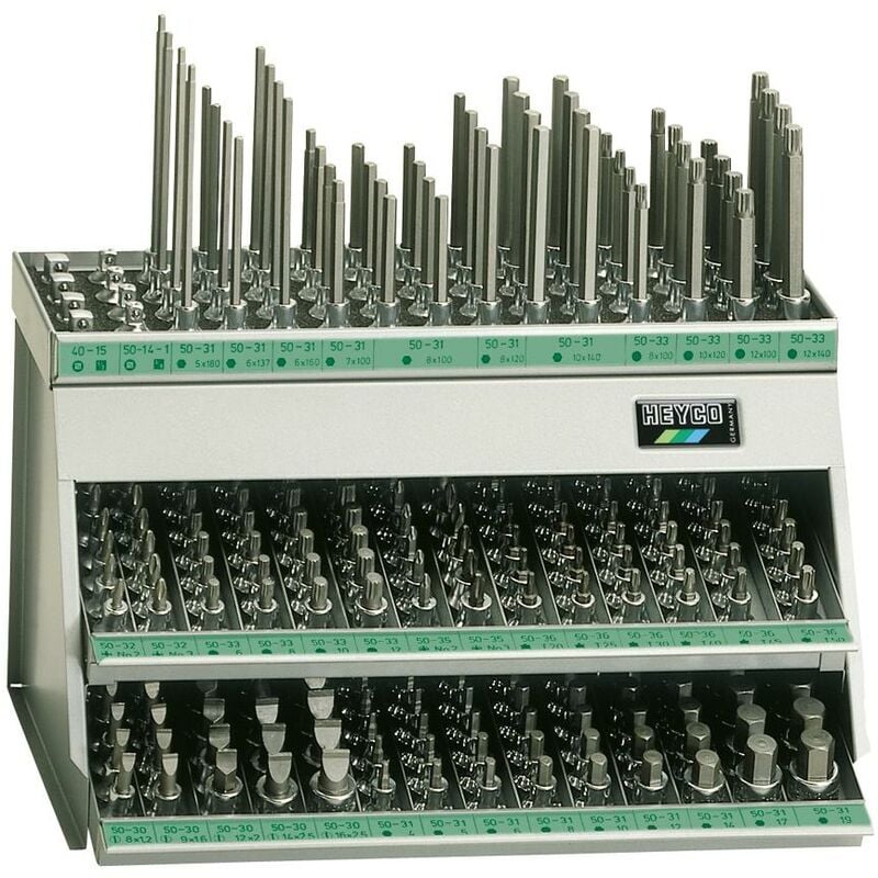 Heyco - presentoir comb. (douilles) 50-77-AF cp