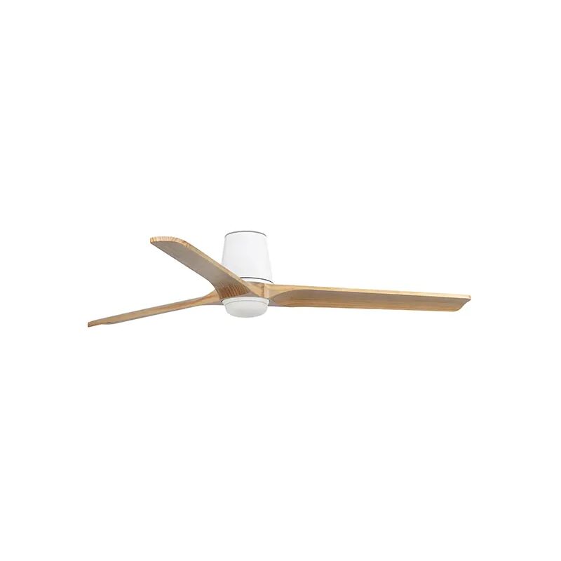 Faro Barcelona - heywood tub l Ventilateur de plafond blanc avec lumière 33838-1TW