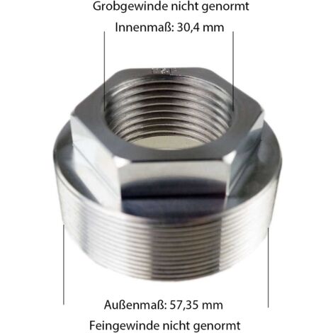 H&F Adapter für Akkufettpresse 400 g
