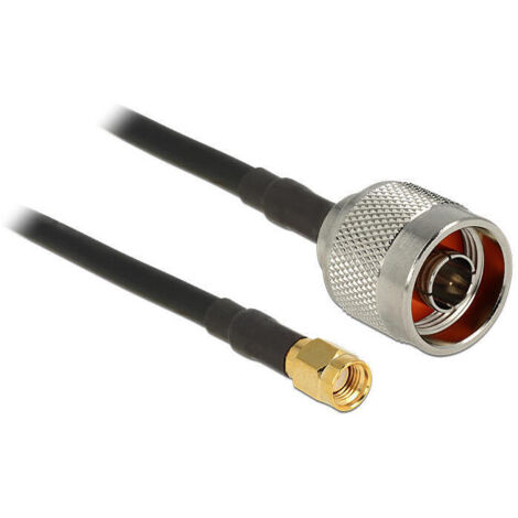 Hf n stecker  rp-sma stecker cfd200 low loss 2 m delock
