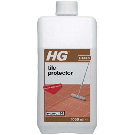 HG 110100106 Tile Protector and Satin Gloss Polish - 1 Liter, Suitable for Various Surfaces