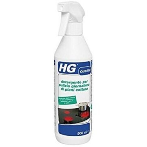 HG Detergente per pulizia giornaliera di piani cottura in vetro ceramica 500 ml