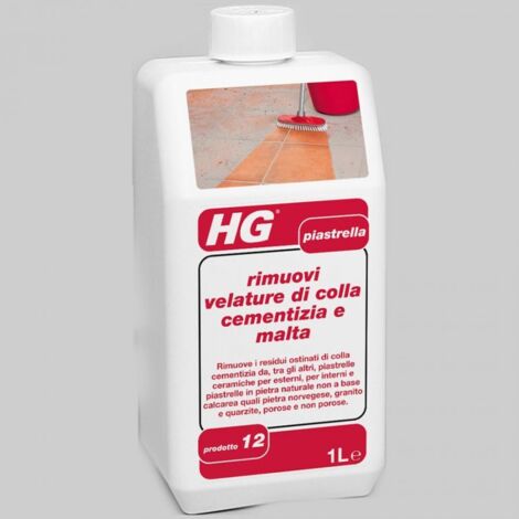 HG ITALIA HG DETERGENTE PER VELATURE COLLA CEMENTIZIA/MALTA L