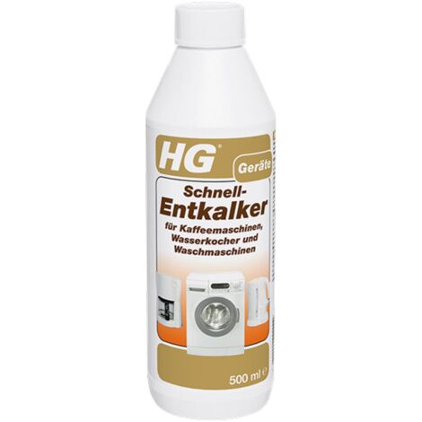 HG Geräte Entkalker 500 ml für Kaffeemaschine Wasserkocher Waschmaschine