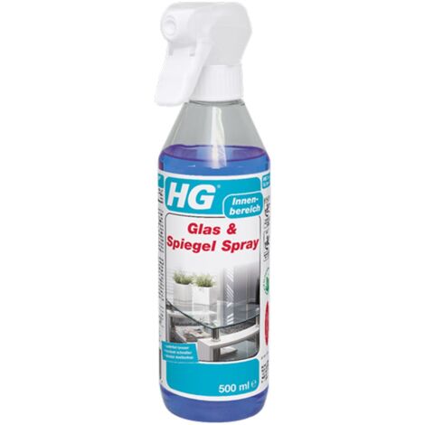 HG Glas & Spiegelreiniger 500 ml Fensterreiniger Glasscheibenreiniger Spray