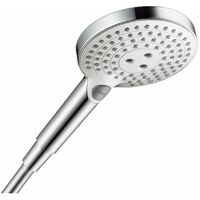 HG Handbrause Raindance Select S 120 weiss/chrom Hansgrohe 26530400