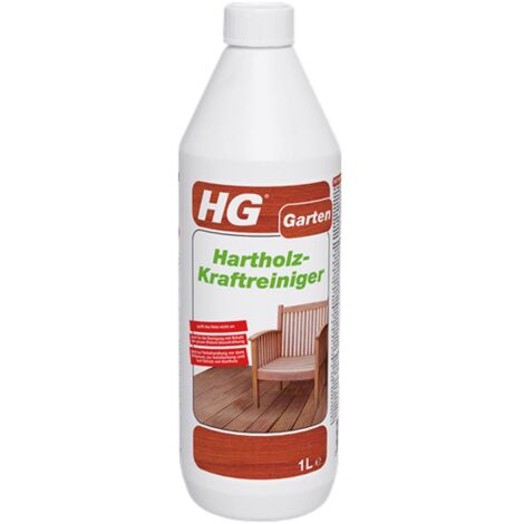 HG Hartholzreiniger 1 L Gartenmöbel Holzterrassen Reiniger