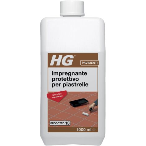 HG Impregnante Protettivo (HG 13) - Trattamento Protettivo Sigillante per Piastrelle Non Smaltate contro la Penetrazione di Grasso e Sporco, Senza Siliconi – Confezione da 1 Litro (391100108)