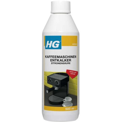 HG Kaffeemaschinen Entkalker Zitronensäure 500 ml