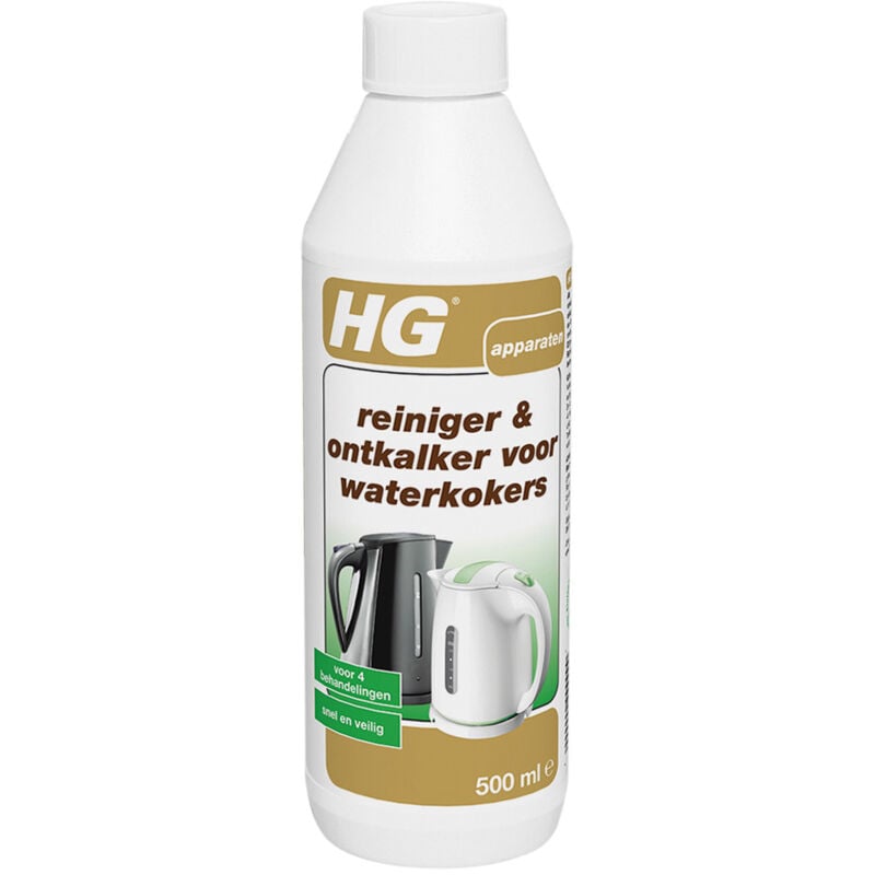 HG - Nettoyant et détartrant pour bouilloire 500 ml