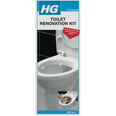 HG Toilet Renovation Kit 500ml - Extreme Cleaner & Scrubber