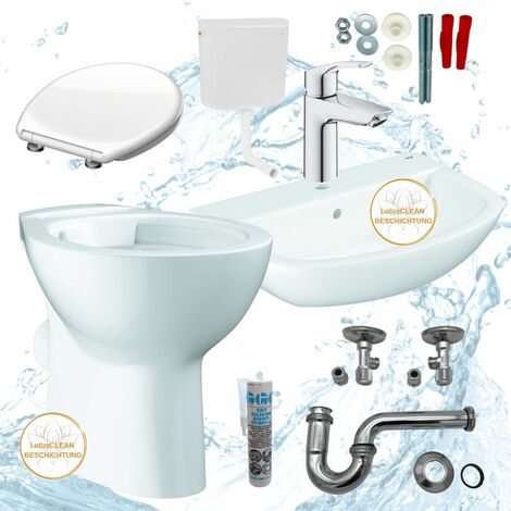 HGM Bad Geberit Spülkasten Grohe Waschtisch Stand WC Komplettset