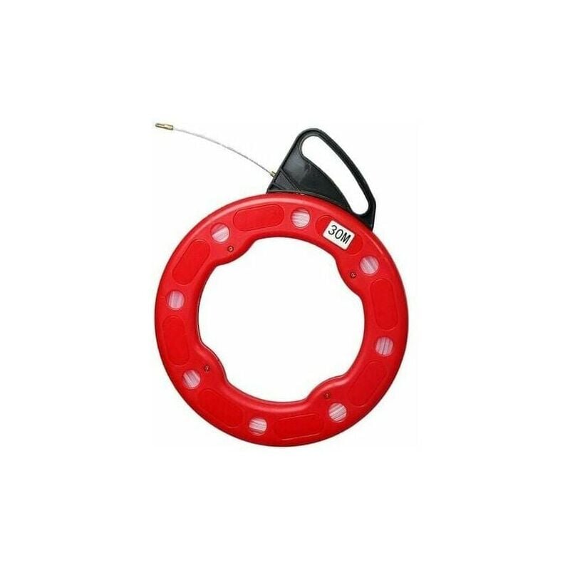 Aiperq - Tire-fil Aiguille d'électricien Tire-fil Fibre de verre ø 4mm 30M