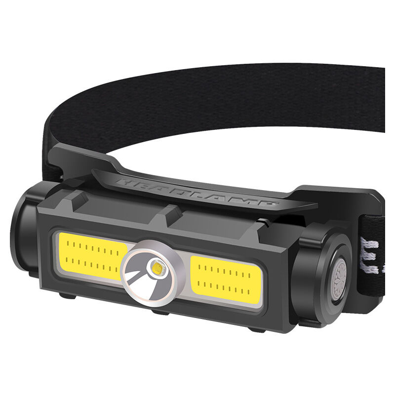 Lampe Frontale Puissante 1000 Lumens,Lampe Frontale LED Rechargeable avec Lumière Rouge Blanche et Aimant Amovible Torche Frontale 7 modes pour la