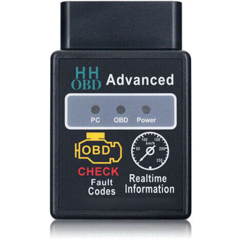 HH OBD ELM327 V2.1 Bluetooth OBD2 OBDII CAN BUS – outil de Diagnostic de voiture, Scanner de moteur, adaptateur d'interface