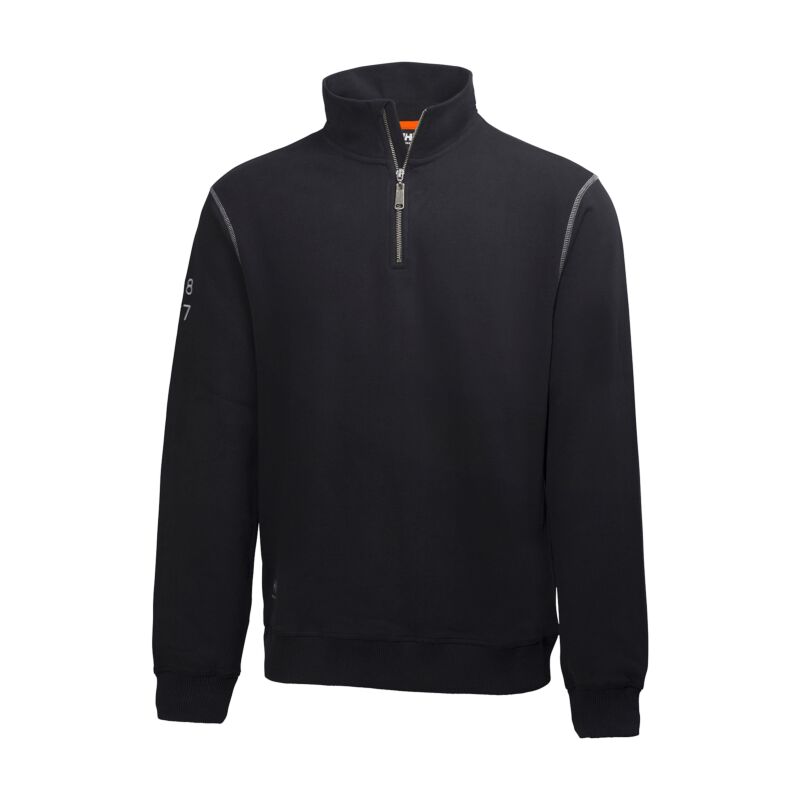 

Helly Hansen Workwear - Sudadera de algodón con cremallera Oxford Hz Sweater HellyHansen 79027 | Negro - M